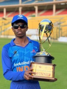 Blind Cricketer Sujit Munda